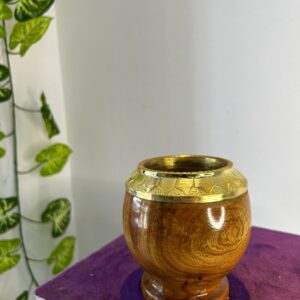 Torpedo algarrobo bronce cincelado