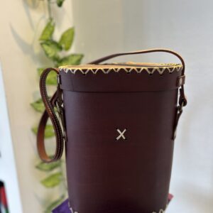 Canasto matero cuero