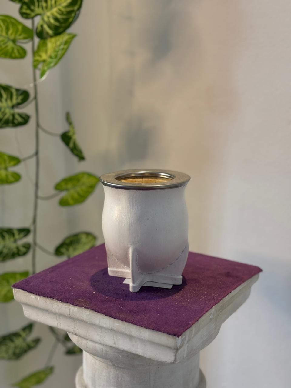 Camionero acero blanco