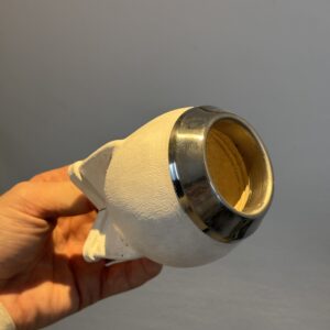 Torpedo acero blanco