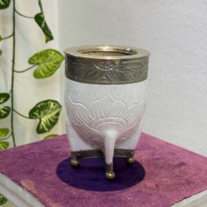 Imperial repujado blanco bolitas