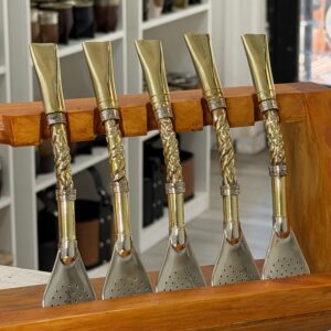 Bombillones todo cobre/bronce
