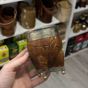 Imperial avejentado repujado bolitas