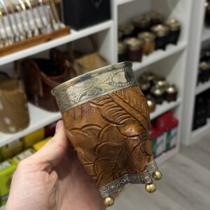 Imperial avejentado repujado bolitas